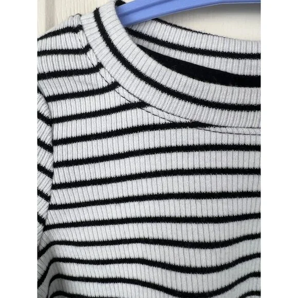 Cat & Jack Striped Rib Knit Long Sleeve - Picture 2 of 10